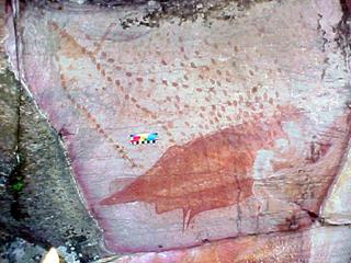 Mwela rock paintings image 1